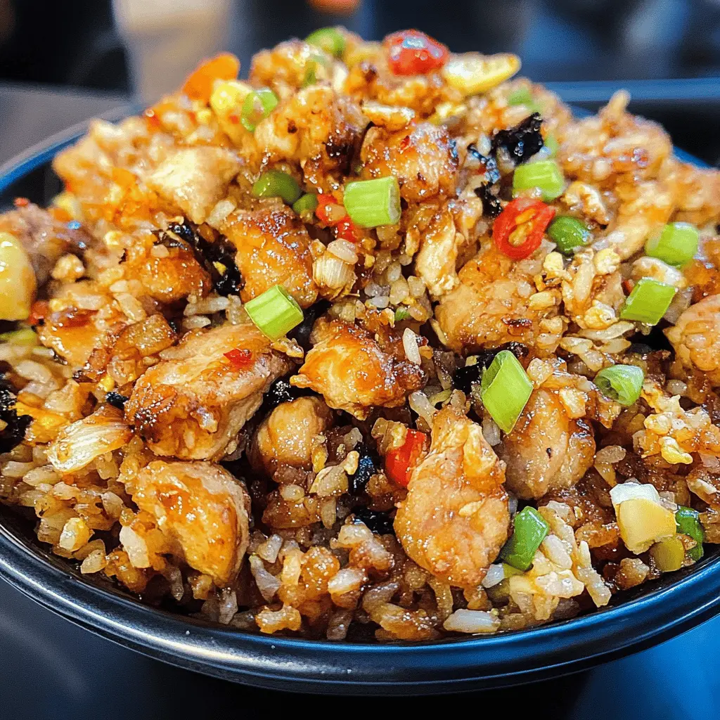 This Blackstone Bang Bang Chicken Fried Rice is bursting with flavor! Made with juicy chicken, colorful veggies, and a spicy bang bang sauce, it’s a delightful twist on a classic dish. Perfect for busy weeknights or meal prep, this recipe will have everyone coming back for seconds. Save this pin for an easy, delicious dinner option you'll love making again!