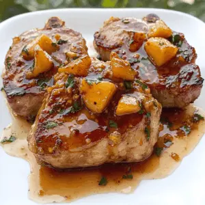These Peach Glazed Pork Chops are a perfect blend of sweet and savory! Juicy pork chops are highlighted with a tangy peach glaze that adds a burst of flavor. Ideal for summer BBQs or a family dinner, this dish makes mealtime special. Save this recipe for an easy, delicious meal that everyone will love!
