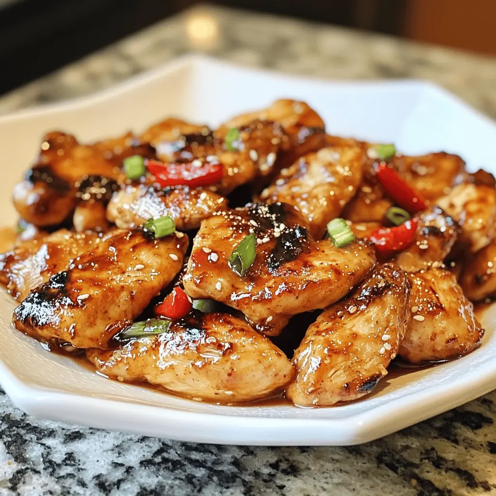 This Sweet Chili Chicken Marinade will transform your weeknight dinner into a flavorful feast! With a perfect blend of spicy and sweet, this easy marinade infuses chicken with an irresistible taste. Perfect for grilling or baking, it's great for family dinners and summer barbecues. Save this recipe for your next culinary adventure!