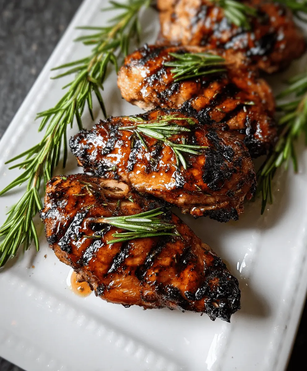 Easy Maple Rosemary Grilled Chicken Recipe