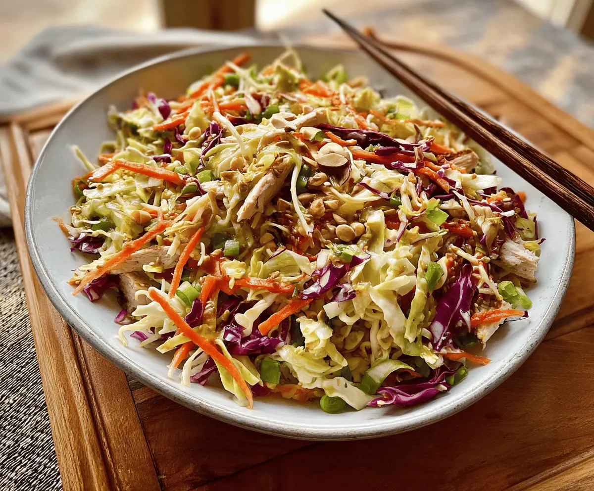 Easy Asian Ramen Salad Recipe