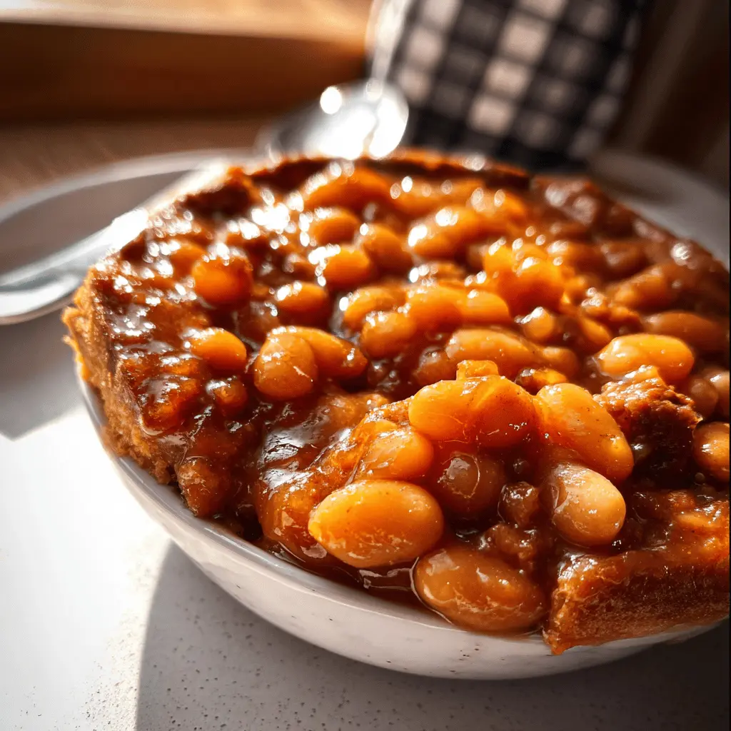 Easy Apple Pie Baked Beans Recipe