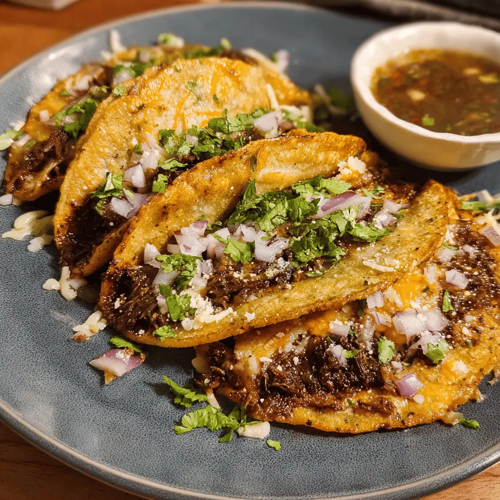 Easy Cheesy Quesabirria Tacos Recipe