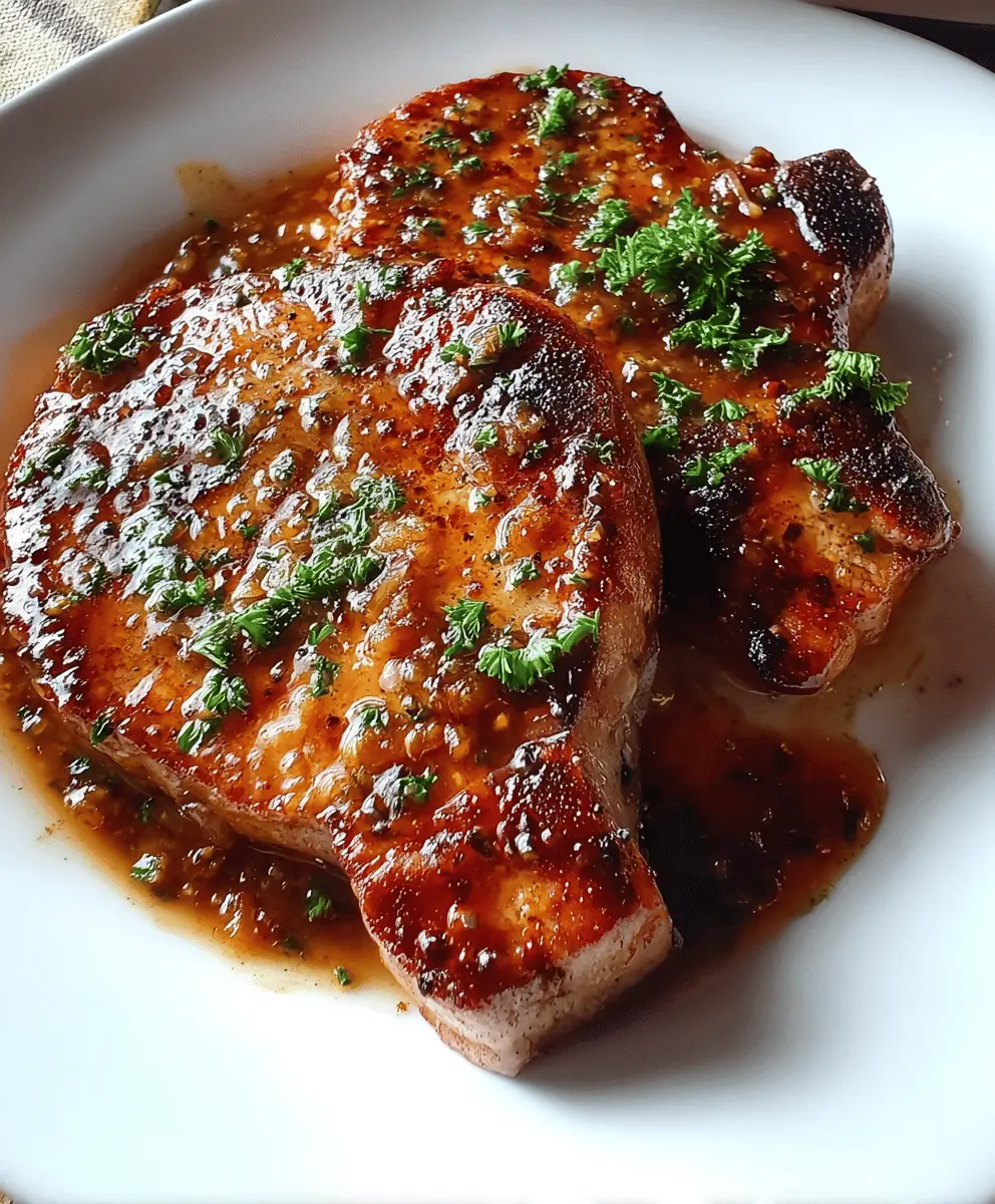 Easy Honey Mustard Pork Chops Recipe