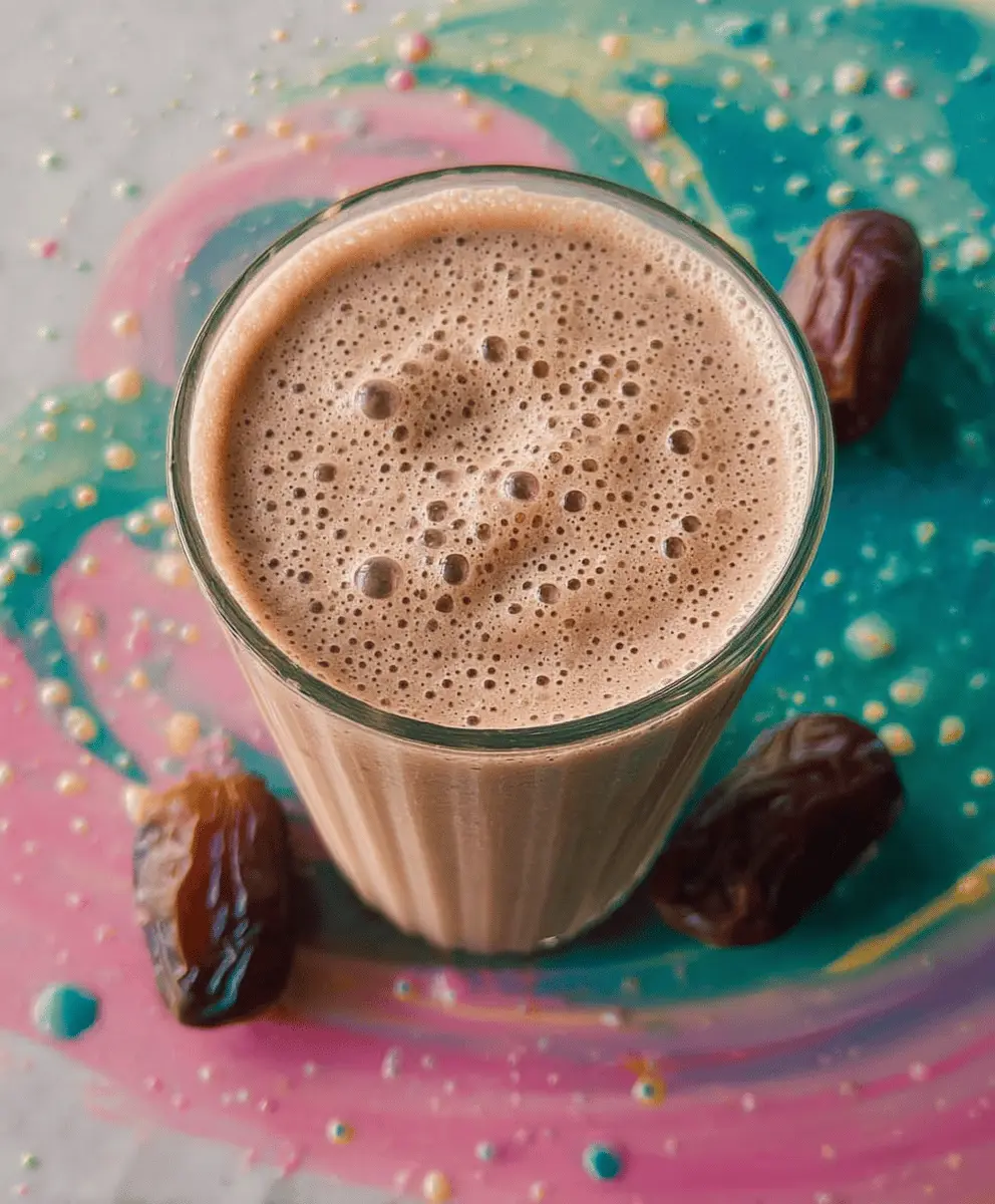 Easy Homemade Date Shake Recipe