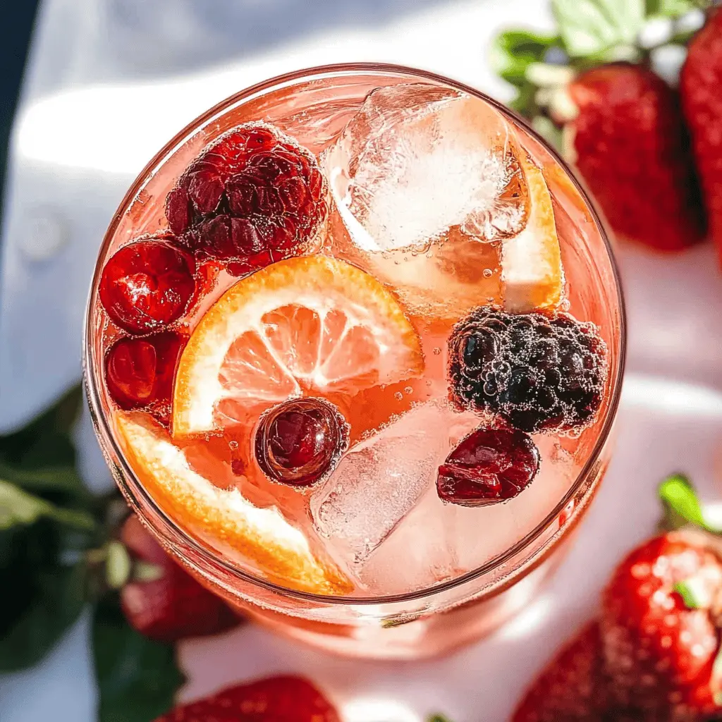 Easy Refreshing Rosé Sangria Recipe
