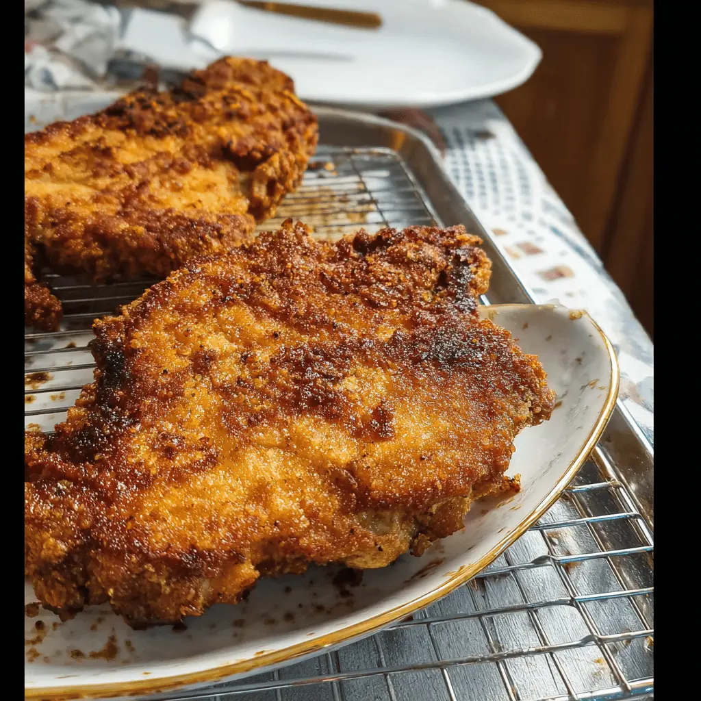 Easy Crispy Fried Pork Chops Recipe