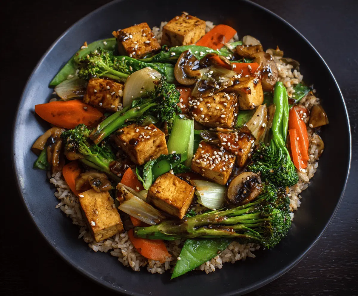 Tofu Stir-Fry with Vegetables