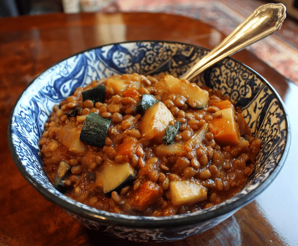 Lentil and Vegetable Stew