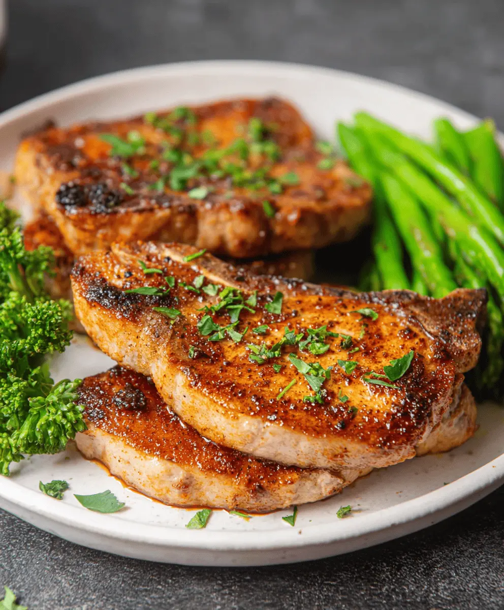 Easy Air Fryer Thin Pork Chops Recipe