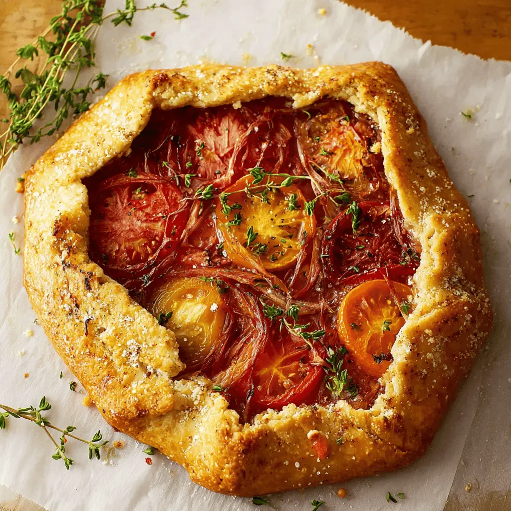 Easy Tomato Galette Recipe for Summer