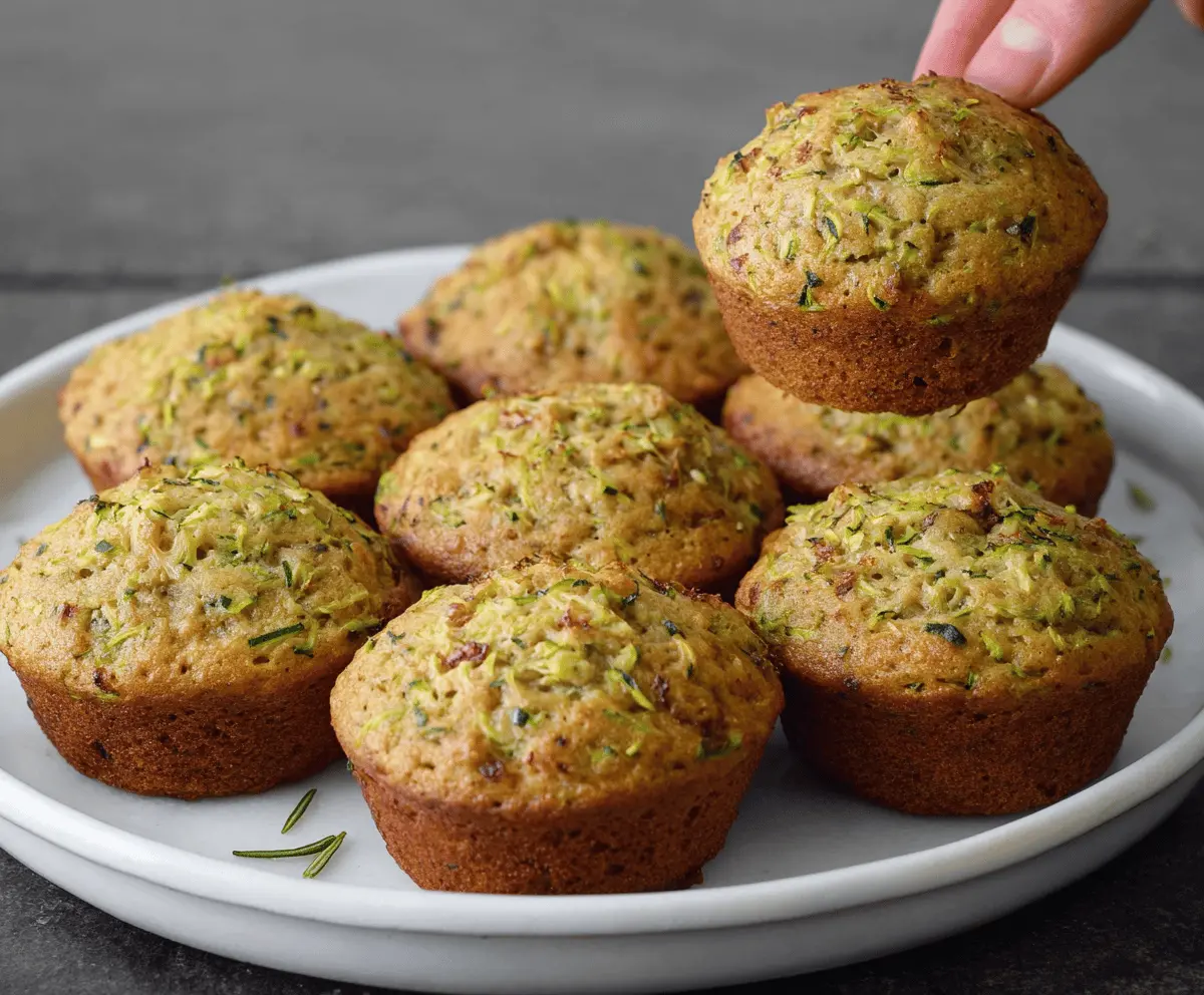 Easy and Healthy Zucchini Muffins Recipe