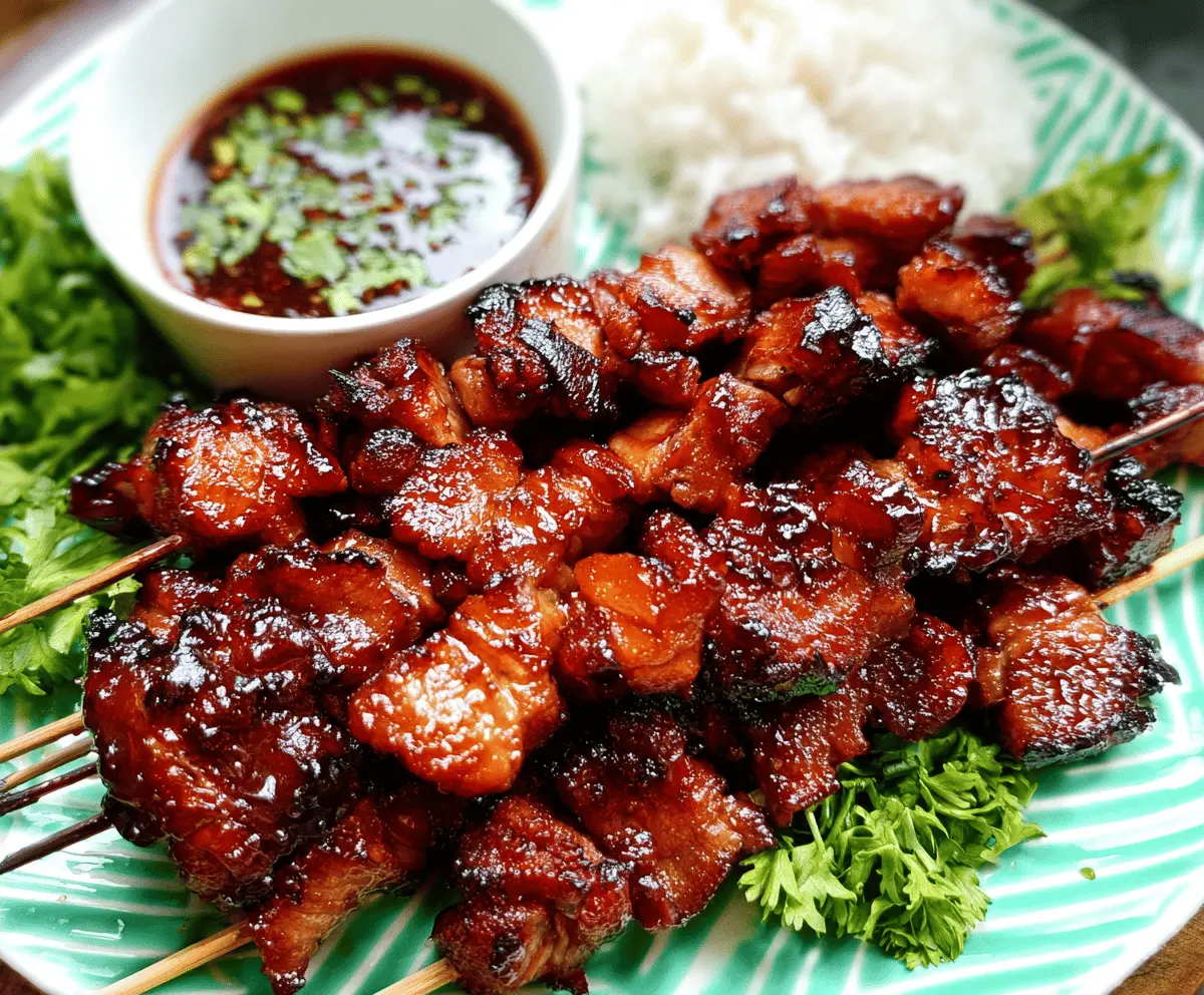 Easy Filipino BBQ Pork Recipe