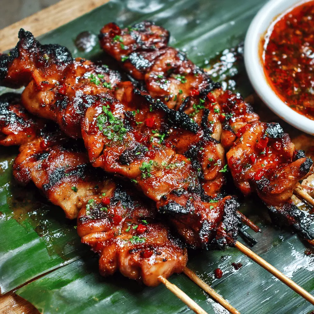 Easy Filipino Chicken Barbecue Recipe for Grilling