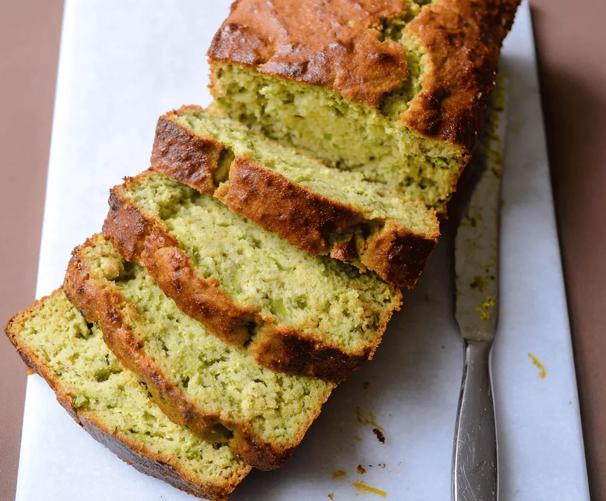 Moist Sweet Avocado Quick Bread Recipe