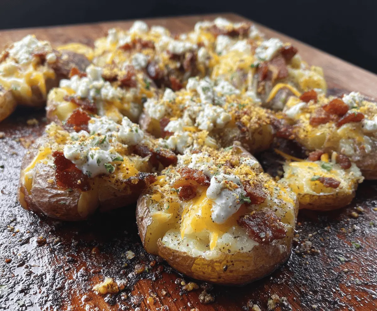 Easy Blackstone Smashed Potatoes Recipe for Crispy Comfort