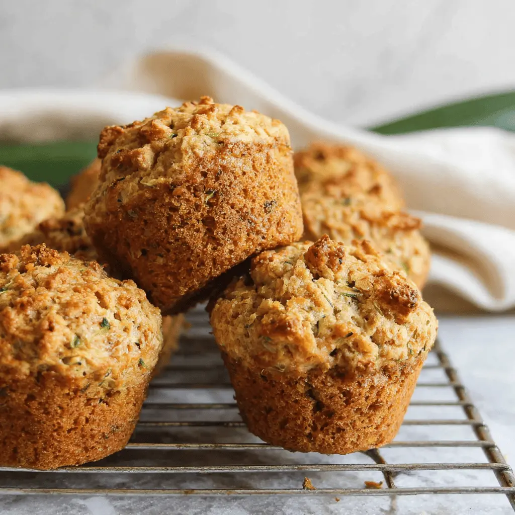 Easy Vegan Zucchini Muffins Recipe