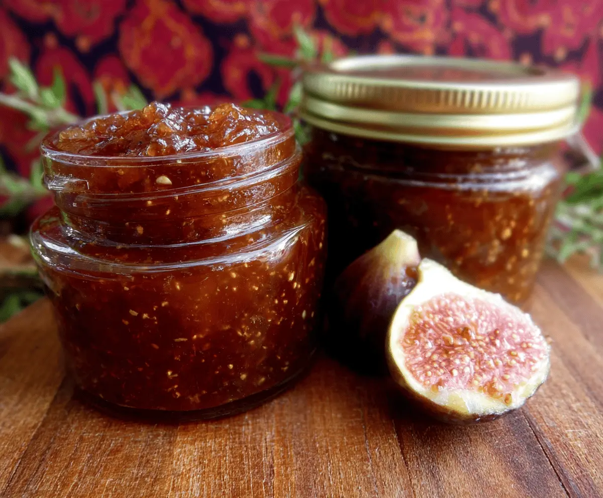 Grammy’s Easy and Delicious Fig Preserves Recipe