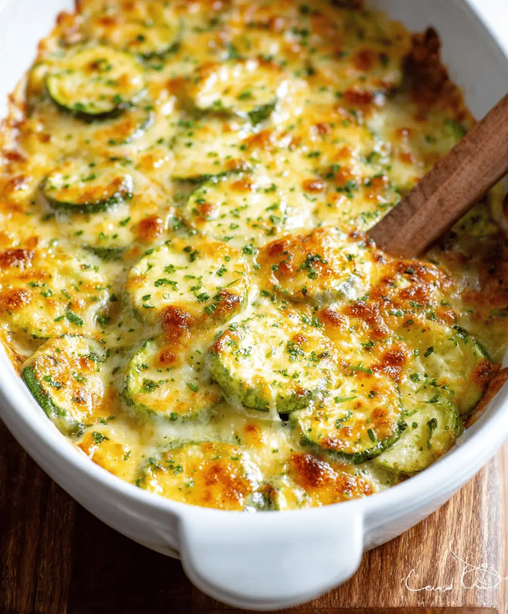 Easy Cheesy Zucchini Bake Recipe