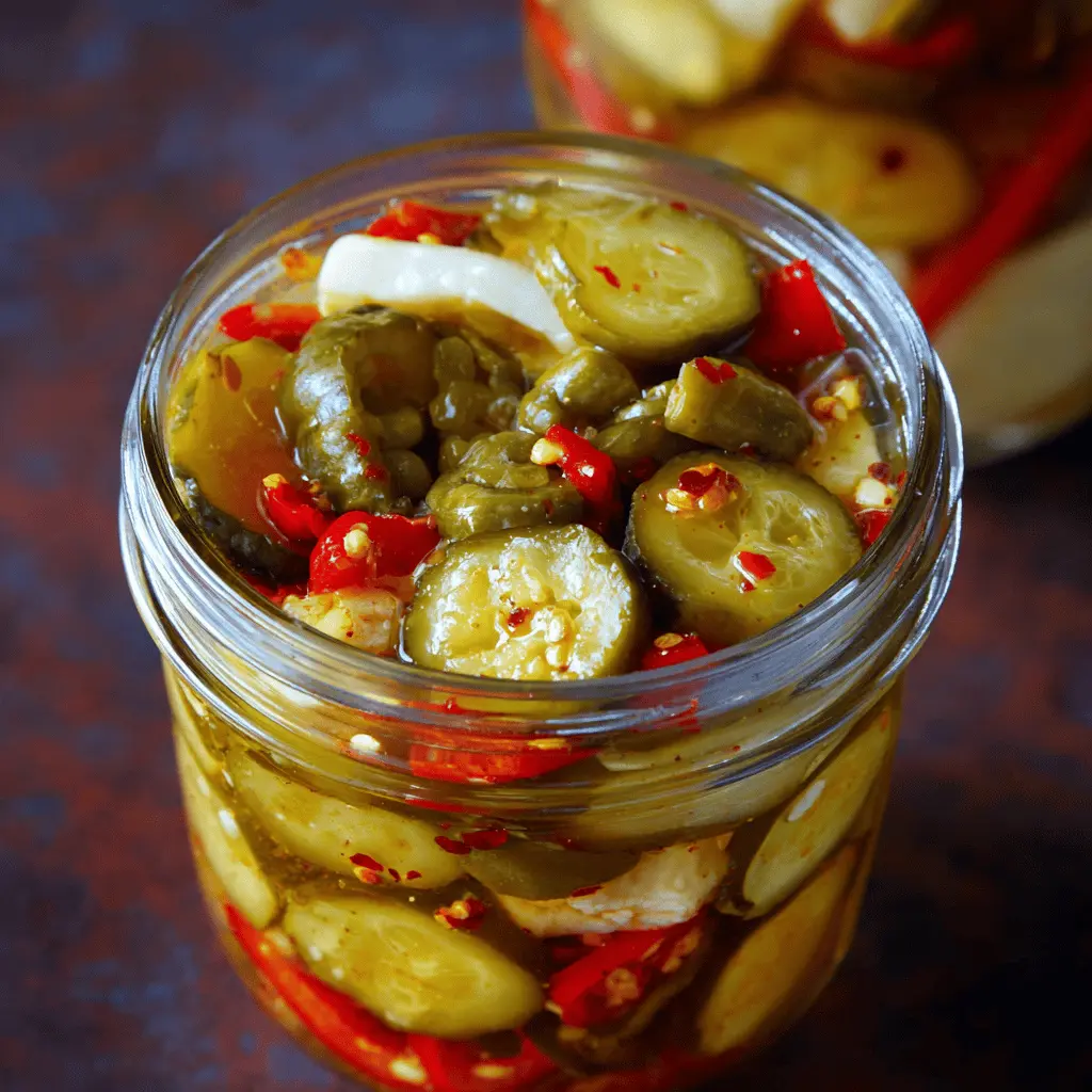Sweet Heat Bread and Butter Pickles Recipe