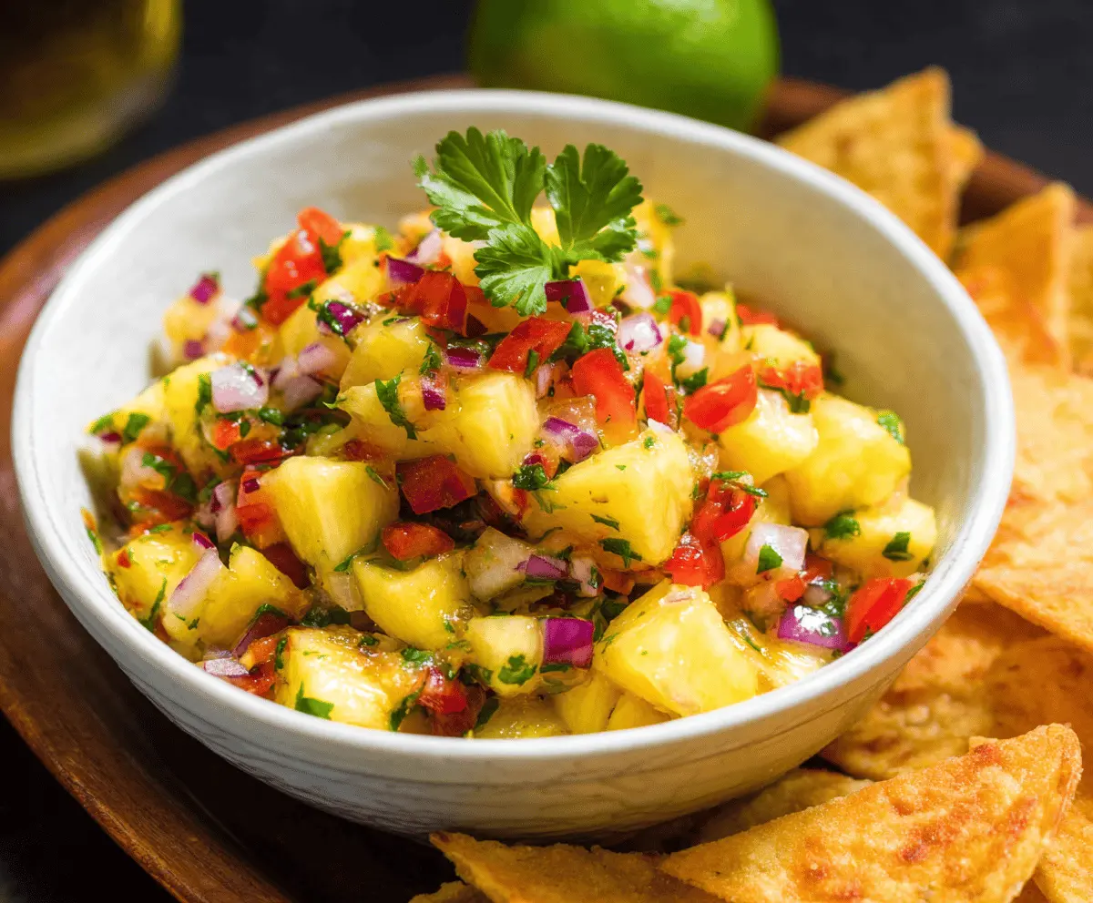 Fresh Pineapple Salsa Recipe for Summer