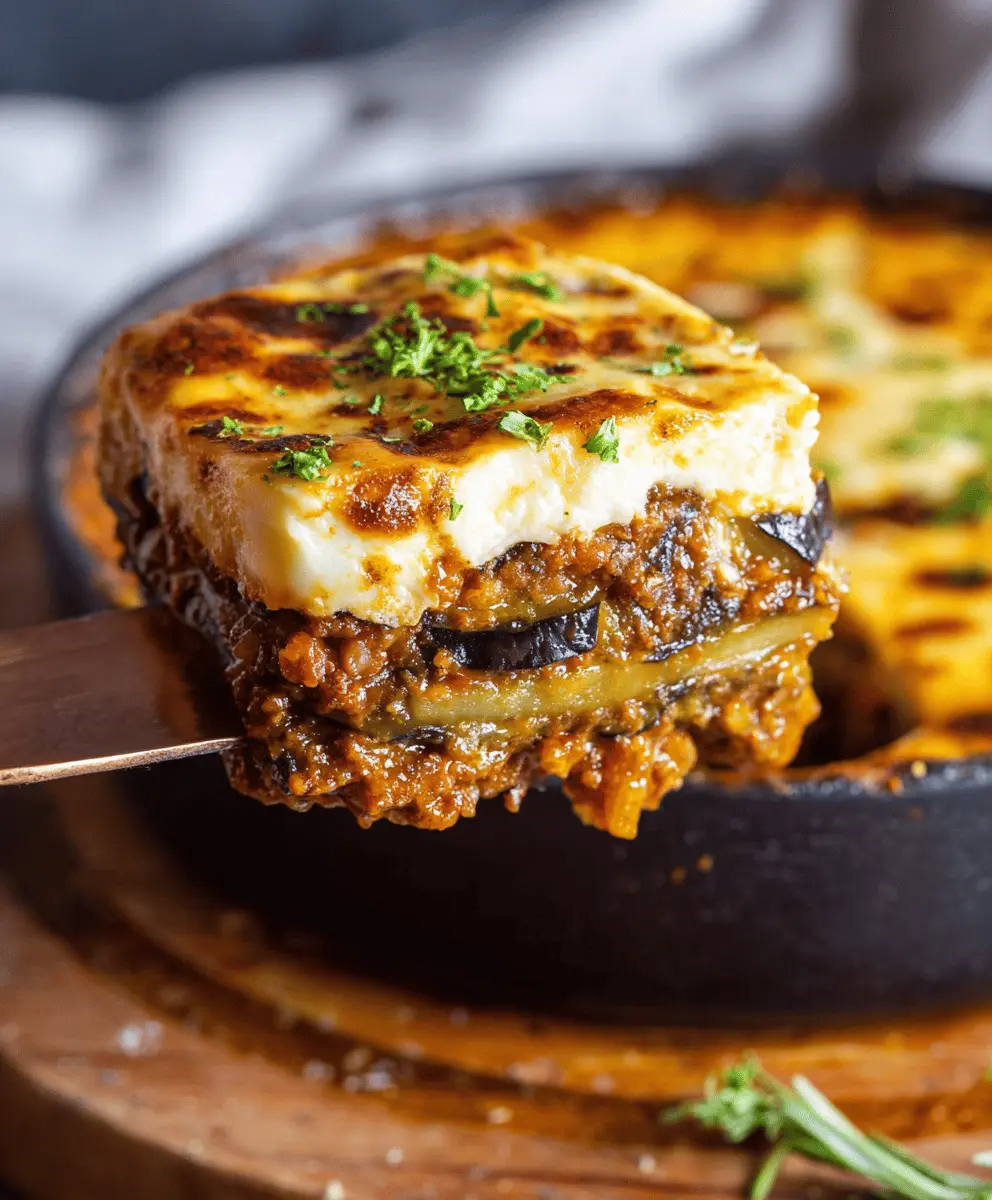 Authentic Greek Moussaka Recipe Made Easy