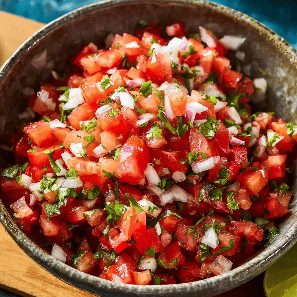 Fresh and Easy Pico De Gallo Recipe