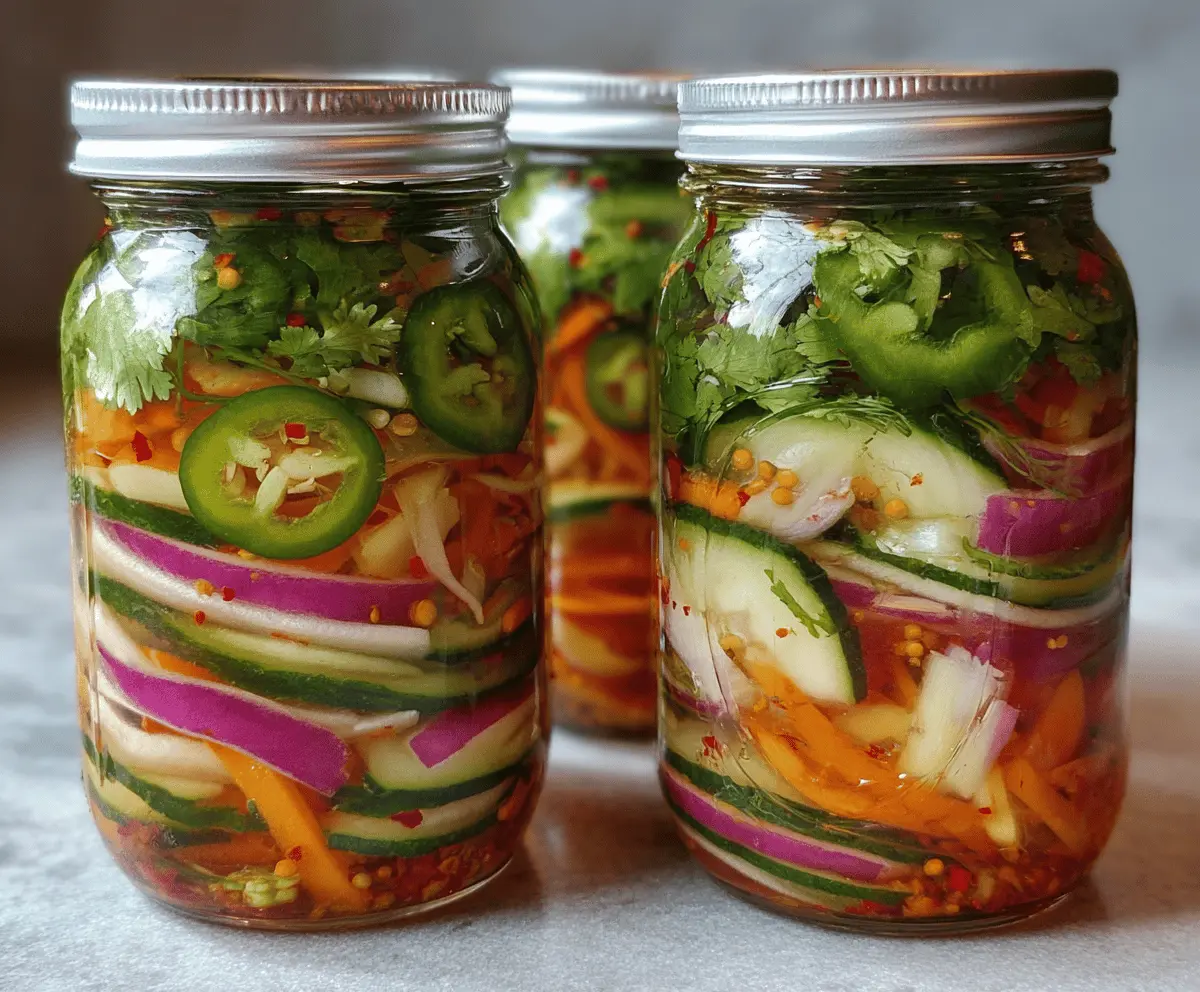 Easy Vietnamese Pickles Recipe with Sweet & Sour Flavor
