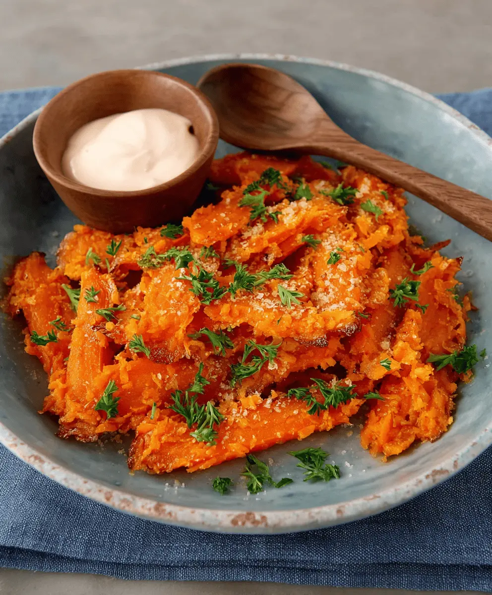 Easy Healthy Smashed Carrots Recipe