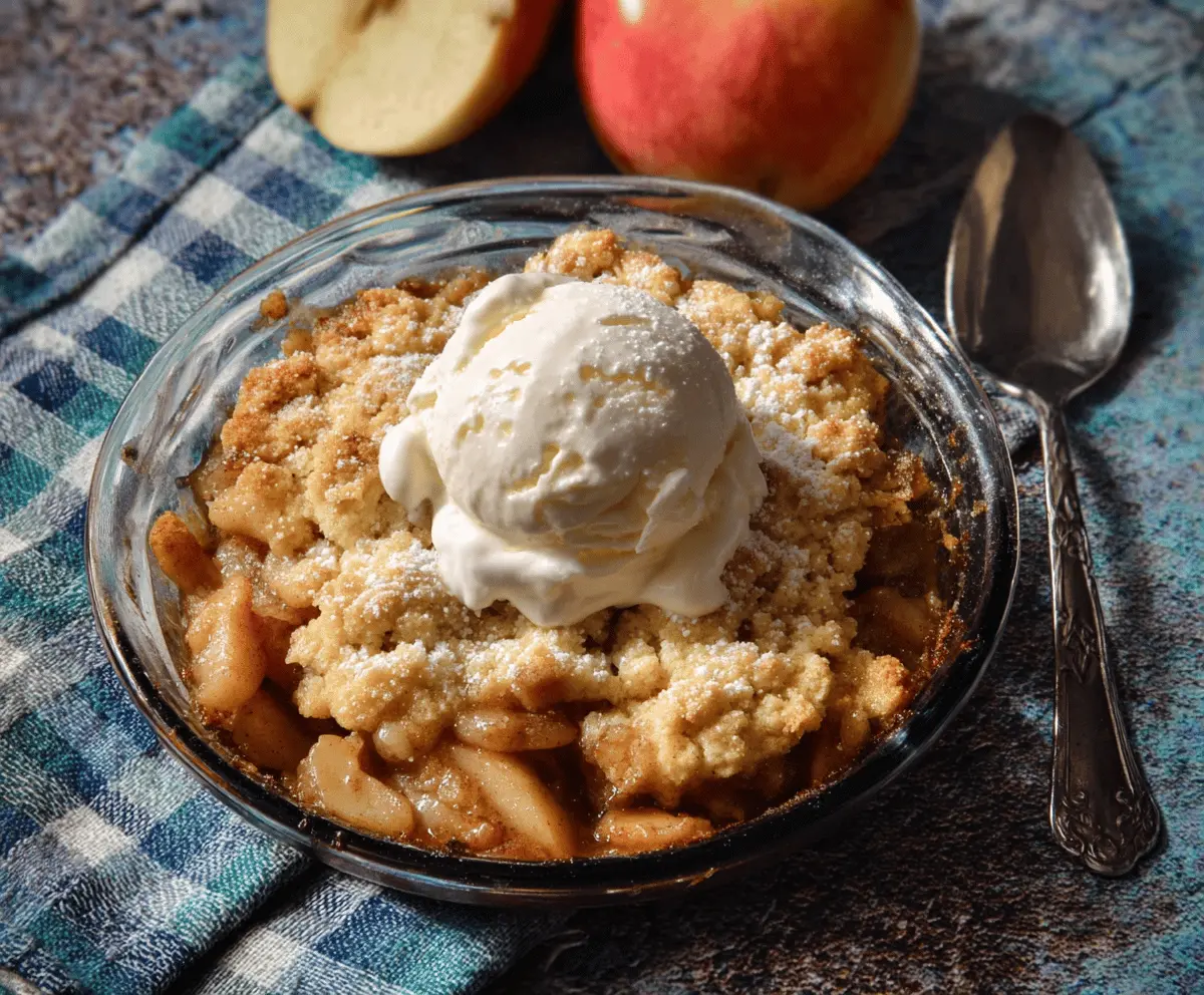 Easy Homemade Apple Cobbler Recipe