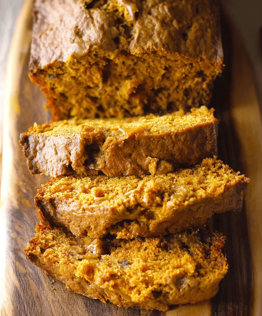 Creamy Butterscotch Pudding Pumpkin Bread Recipe