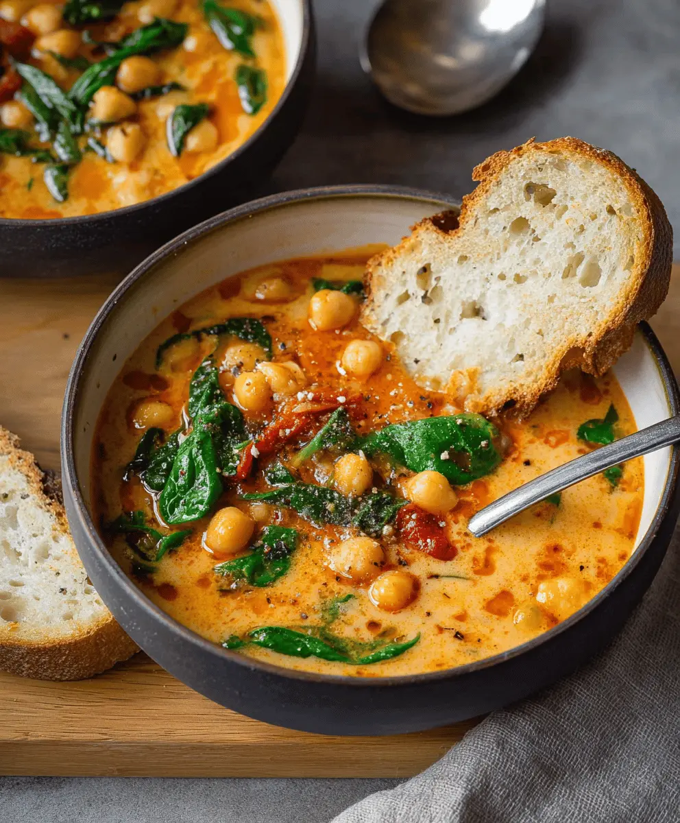 Easy Chickpea Soup Recipe for Quick Meals
