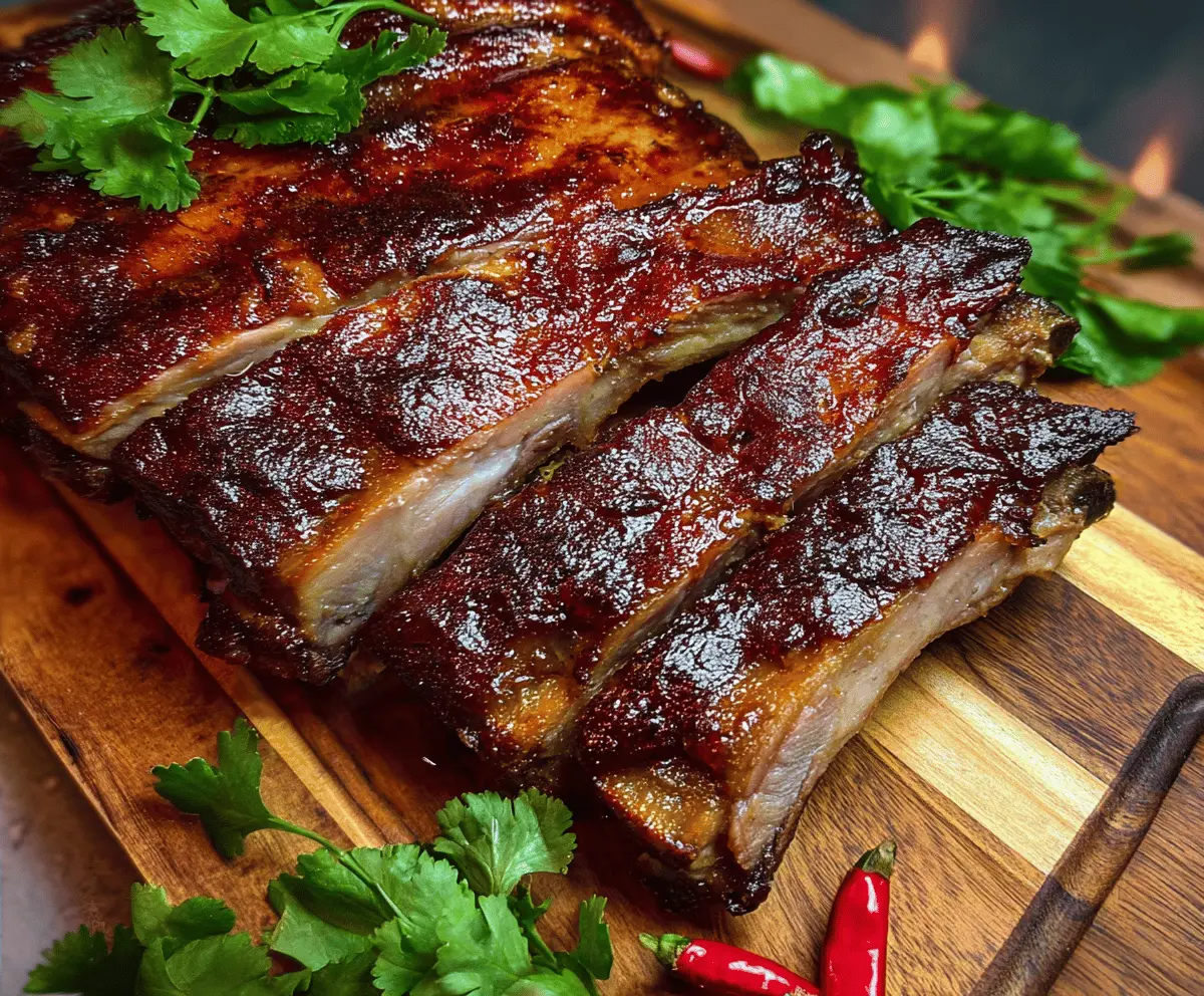 Sweet and Savory Hong Kong Ribs Recipe