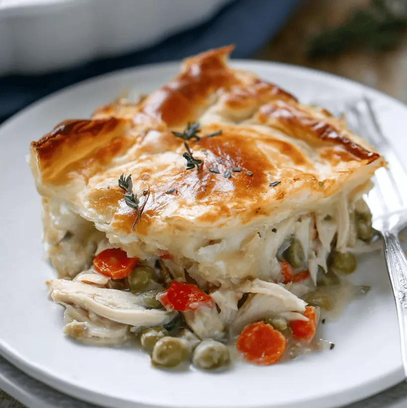 Light and Easy Chicken Pot Pie Recipe