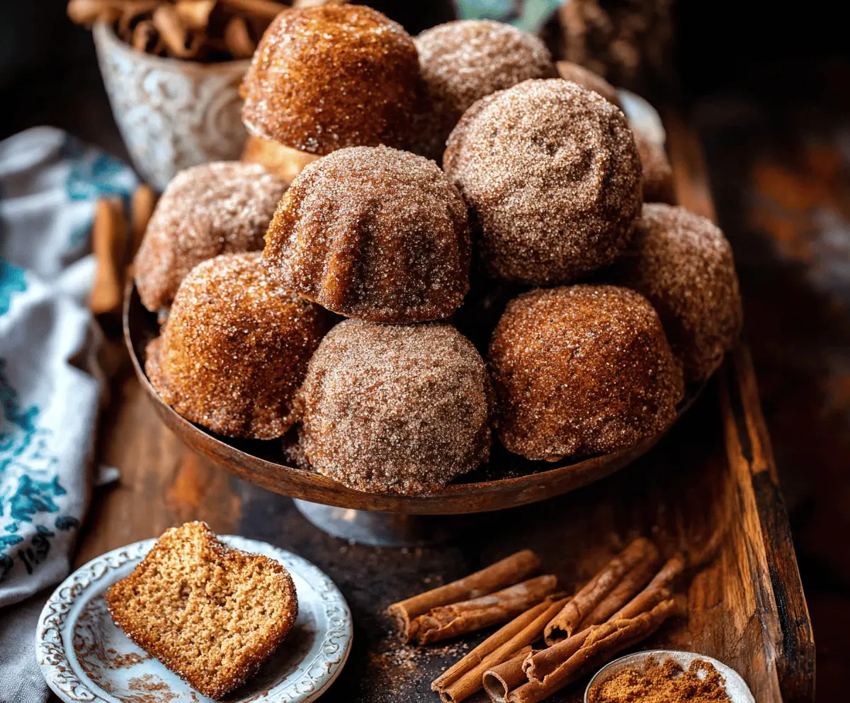 Apple cider donut bundt cake