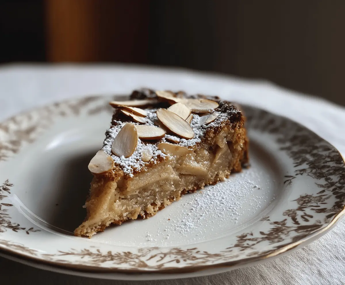 Flourless Apple, Almond & Cardamom Cake