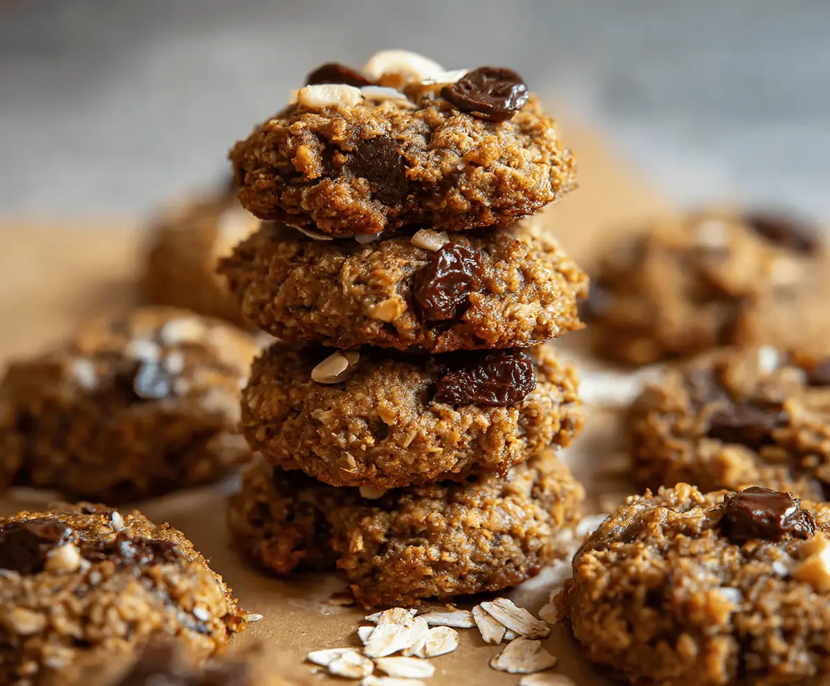Delicious homemade healthy cookies made with no sugar, perfect for a guilt-free snack or dessert