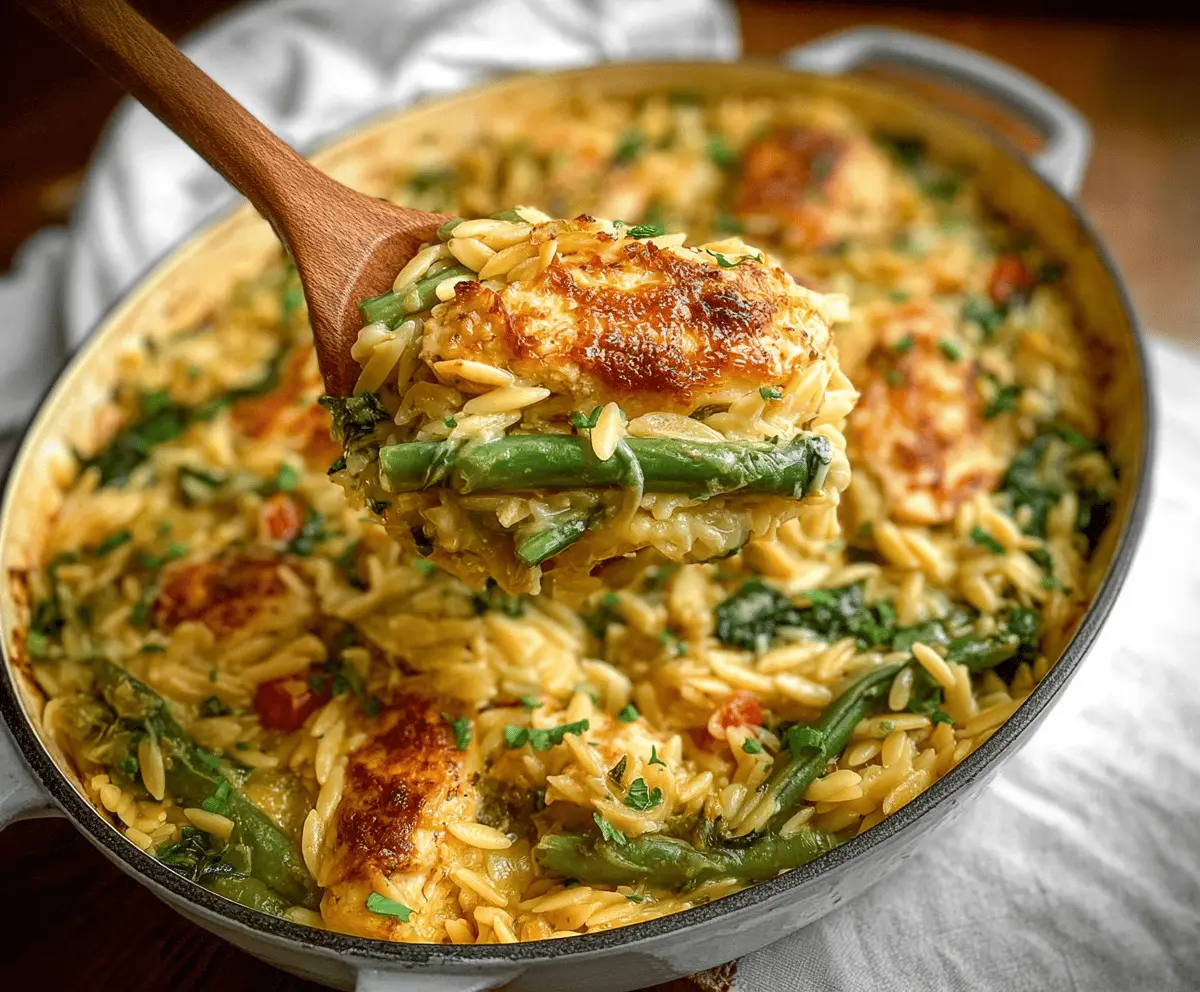 Monterey Chicken One-Pan Orzo
