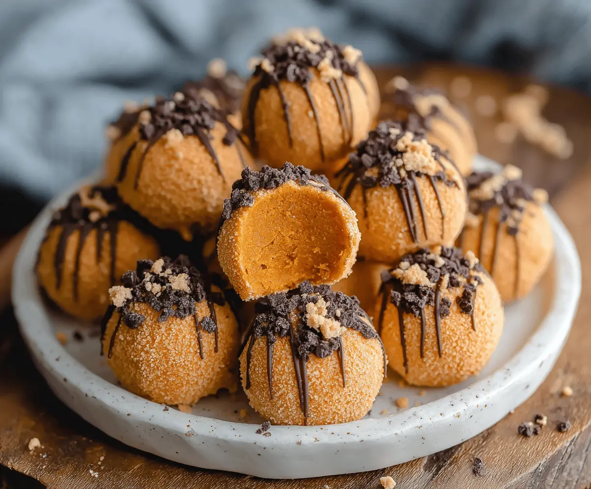 Pumpkin Cheesecake Truffles