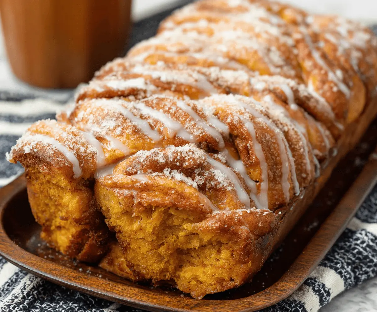 Pumpkin Pull-Apart Loaf