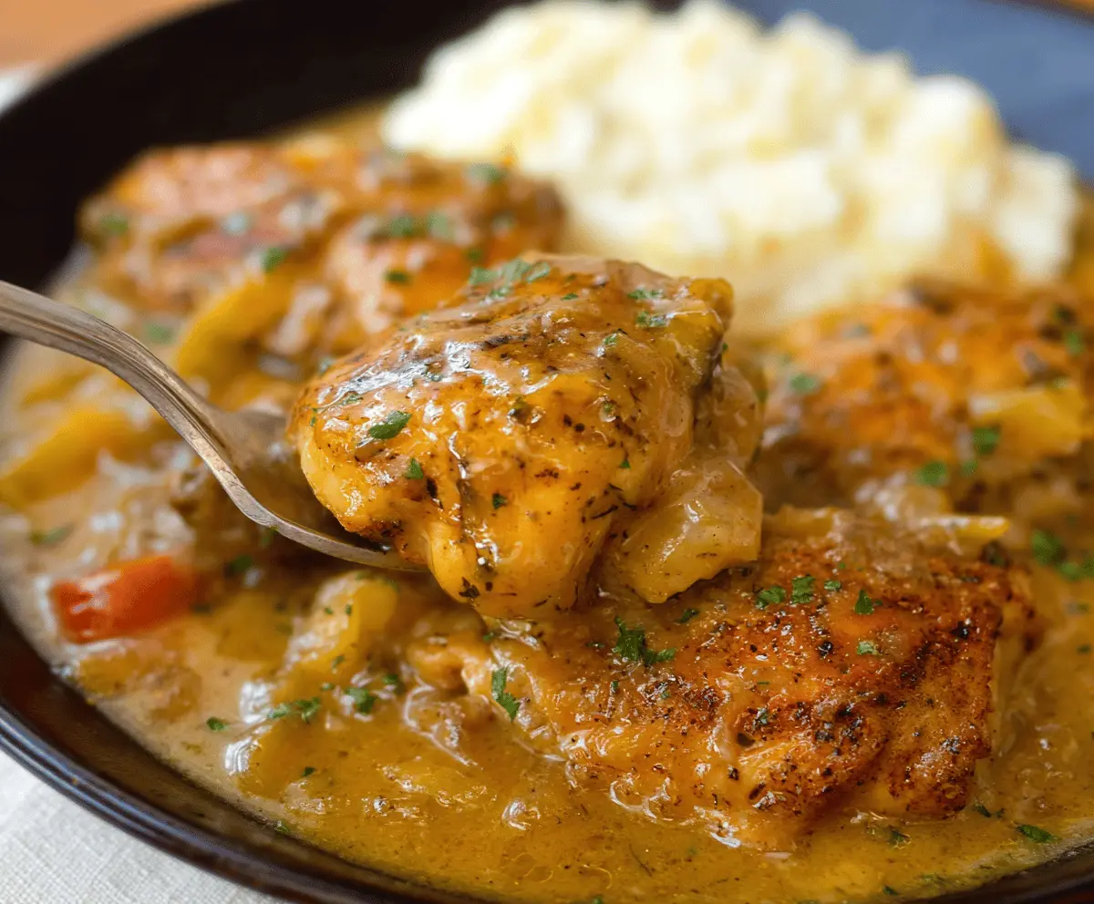 Southern Smothered Chicken