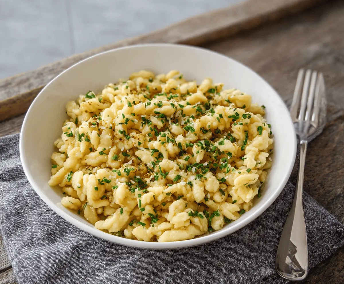 Authentic German Spaetzle Dumplings