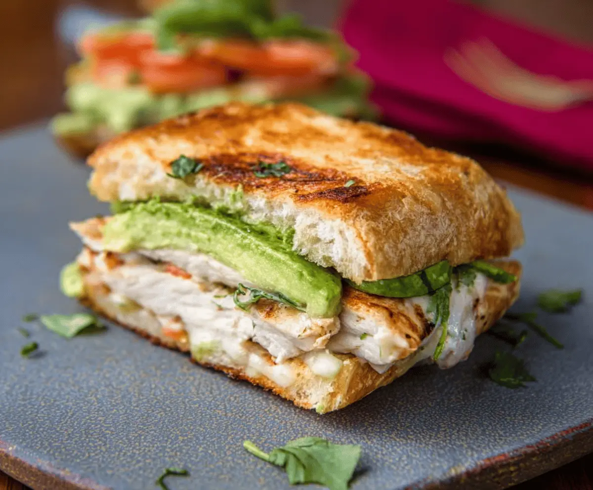  Chicken Avocado Melt Sandwich