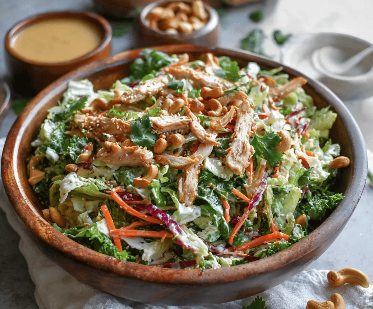Chicken Cashew Crunch Salad
