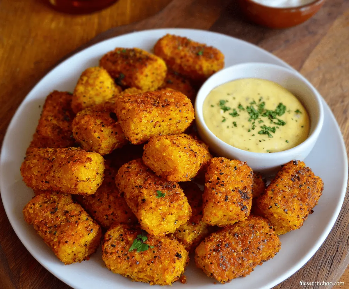Healthy Butternut Squash Tots Recipe