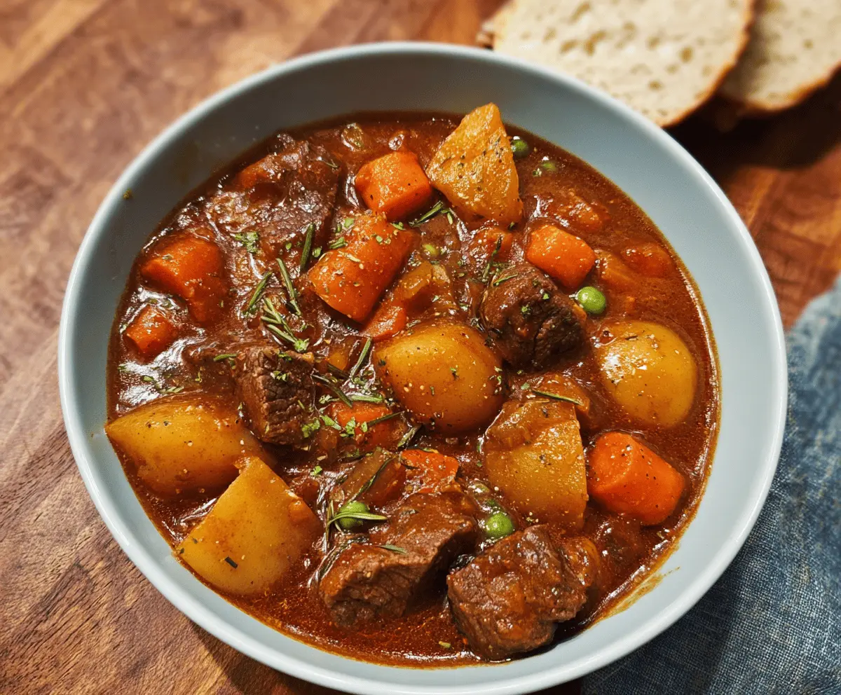 Hearty Beef and Vegetable Stew