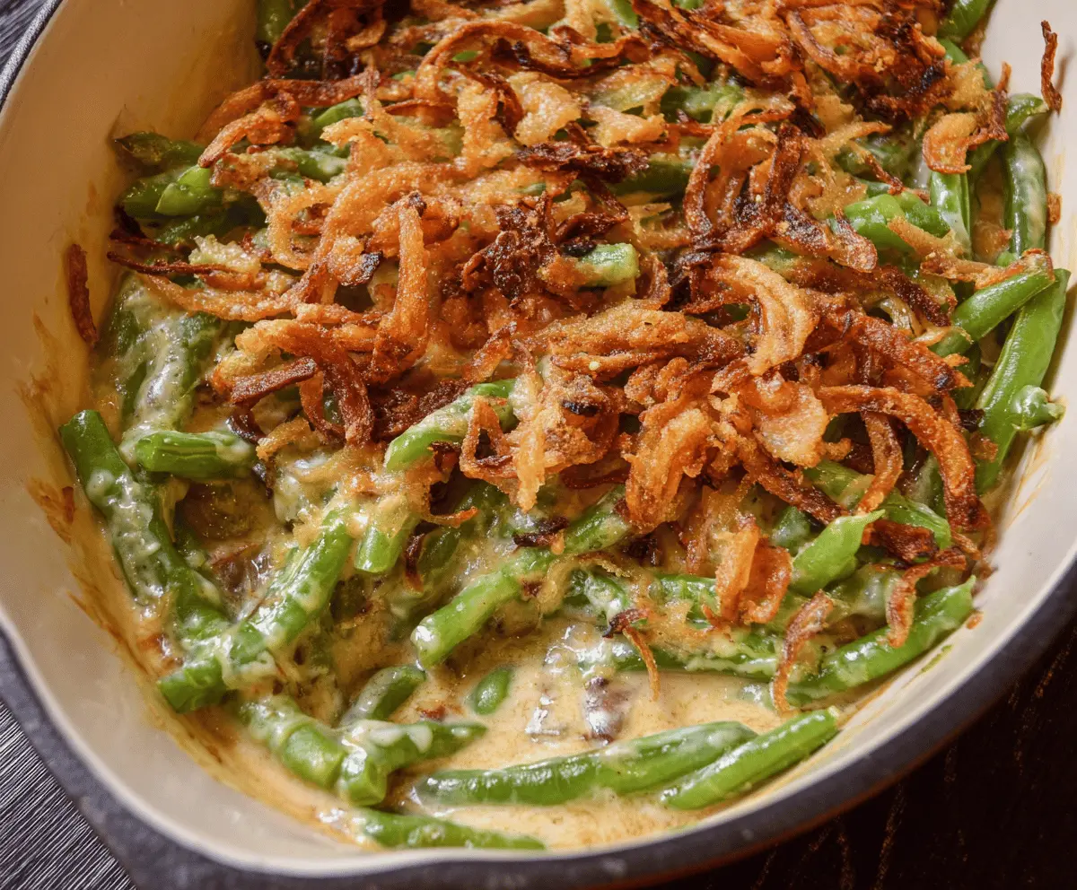 Homemade Green Bean Casserole