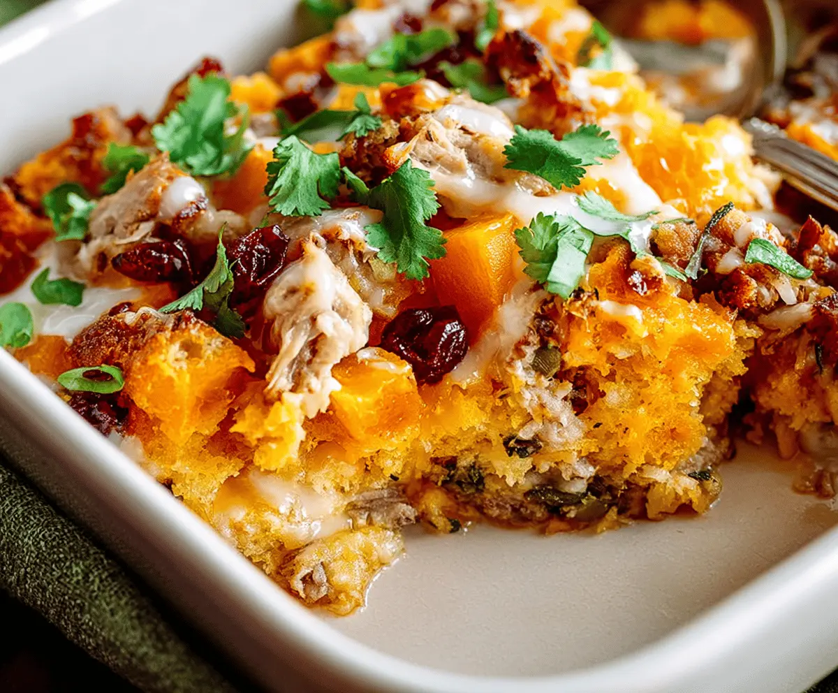 Leftover Thanksgiving Casserole