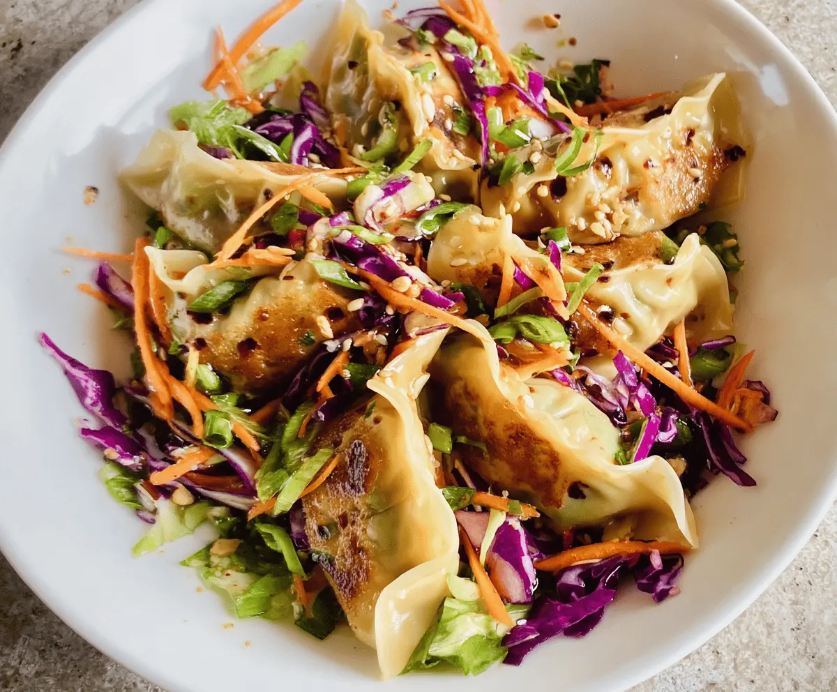 Potsticker Salad Recipe