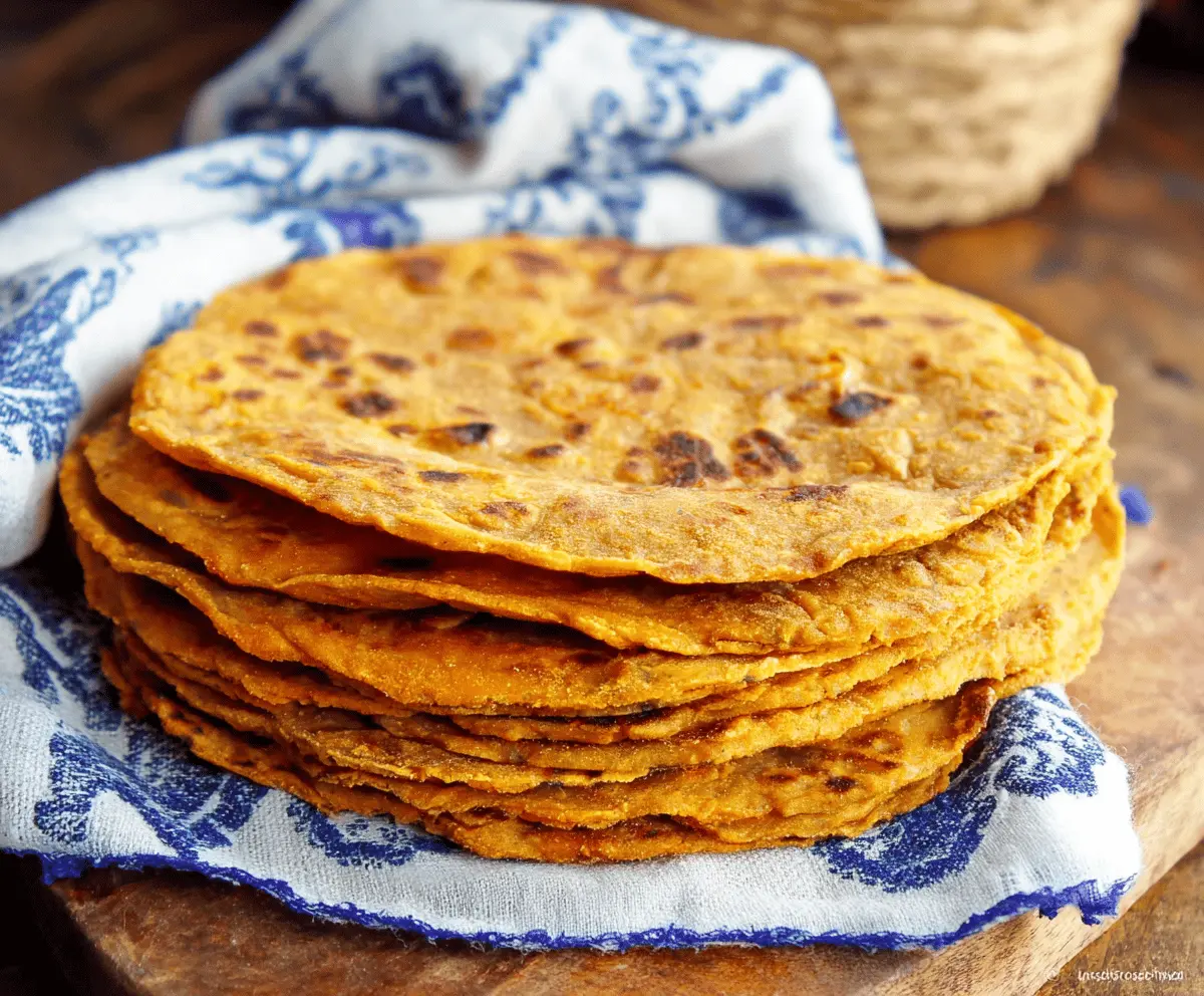 Sweet Potato Tortillas